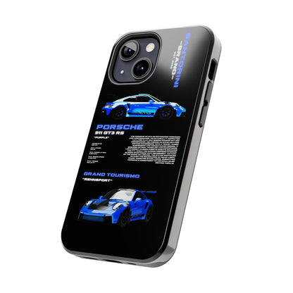 "Shark Blue" Black Case